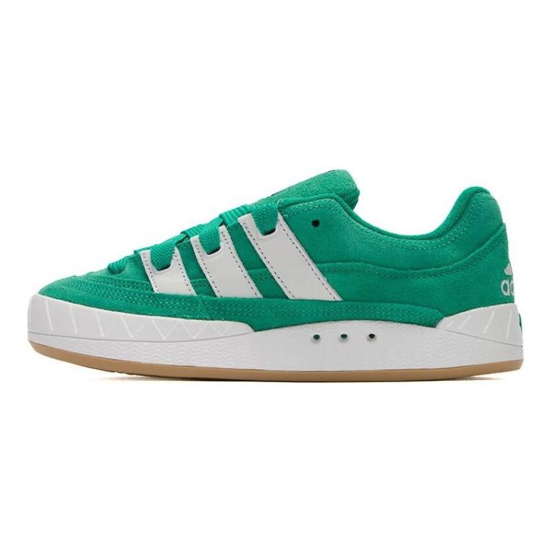 adidas Originals ADIMATIC Unisex Low-Top Skate Shoes Smoke Green JR8037 41