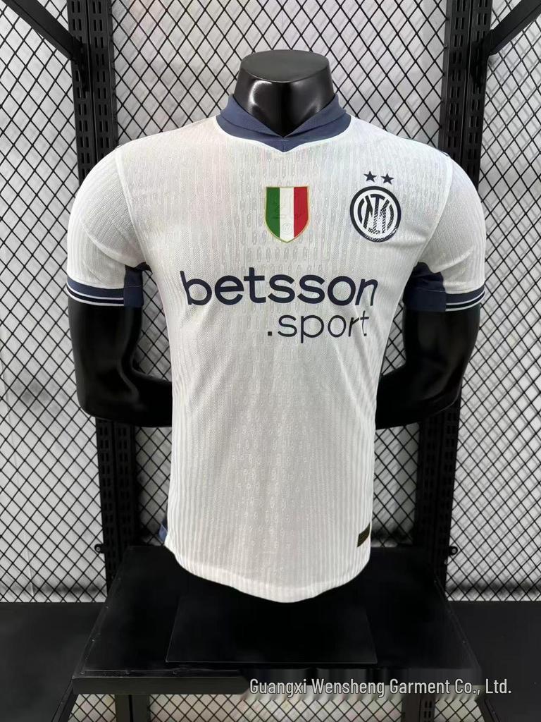 Inter Milan Serie A Adult Player Edition Football Jersey - Customizable Number