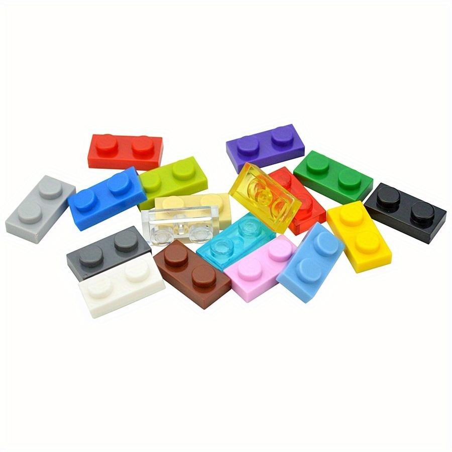 1x2 Kropki 100 SZTUK Kolor Edukacyjny Kreatywny kompatybilny 3023 Rozmiar MOC Klocki Cienkie Figurki Klocki Zabawki dla Dzieci