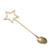 Creative Stirring Teaspoon Dessert Scoop Star Stainless Steel Milk Tea Stirrer Coffee Spoon
