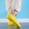 Warm Rain Boots Yellow Boots Tall Tube Pure White Non-slip Sanitary Water Boots Beef Tendon Wear-resistant
