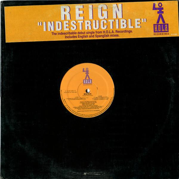 

LP Record REIGN 4 Indestructible 611934100317 H.O.L.A. RECORD 1996 US Rap HipHopRB Used