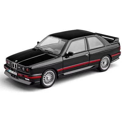 Μοντέλο Αθλητικού Αυτοκινήτου από Κράμα BMW M3 E30 1988 Κλίμακας 1/24 Μεταλλικά Diecast Κλασικό Αυτοκίνητο Οχήματα Μοντέλο Προσομοίωσης Ήχος και Φως Παιδικά Παιχνίδια Δώρα