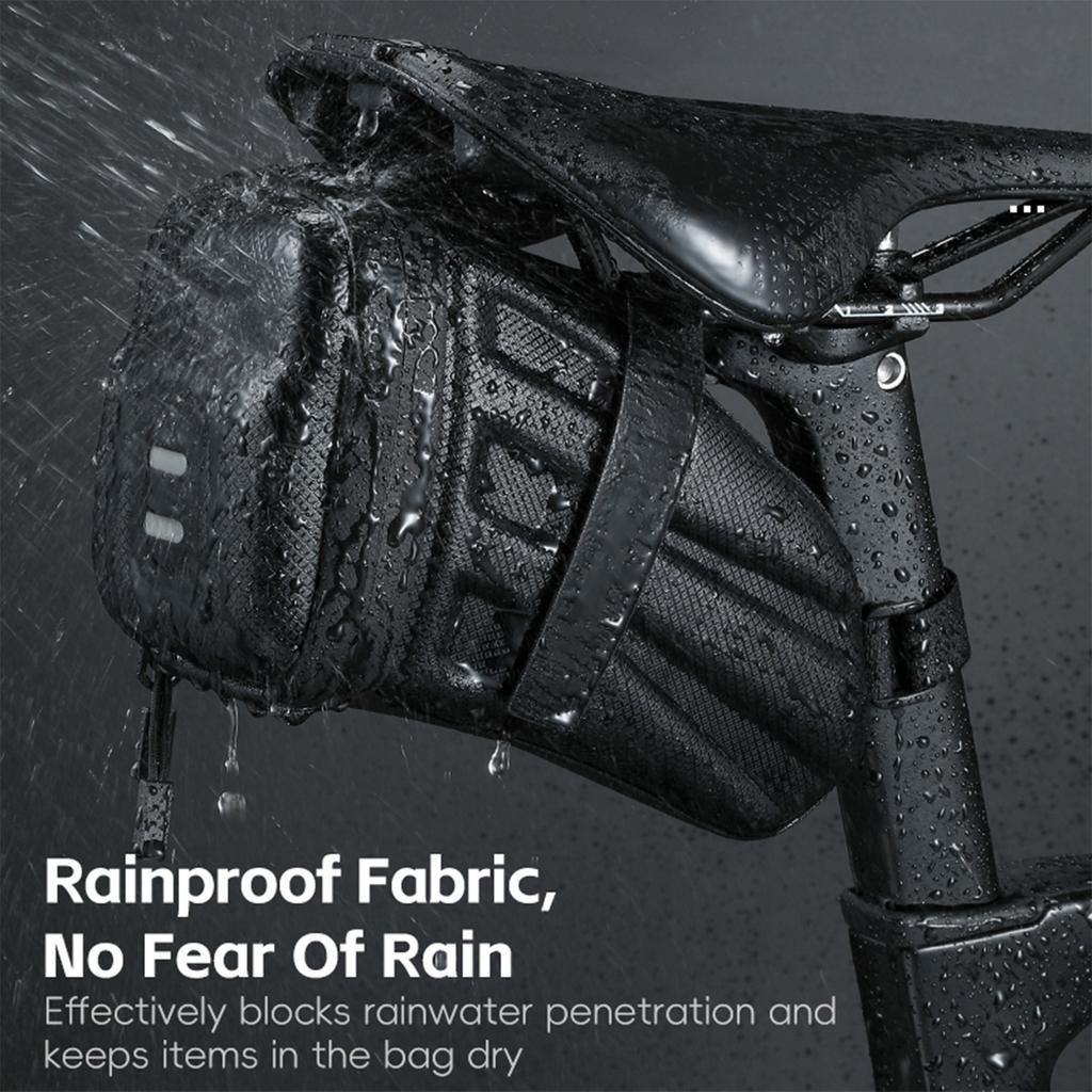 Bike Saddle Bag For Adult Bikes 1.8L Hard   Tail Bag For Riding Mountain Bike Accessories Bike St Bag