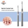 Professional Stainless Steel Manicure Tools: Dead Skin Fork & Pusher