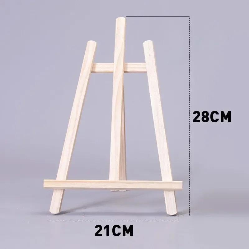 Multifunctional Wooden Easel for Photo Children Painting Easel Stand Painting Craft Poster Holder Creative Photo Holder
