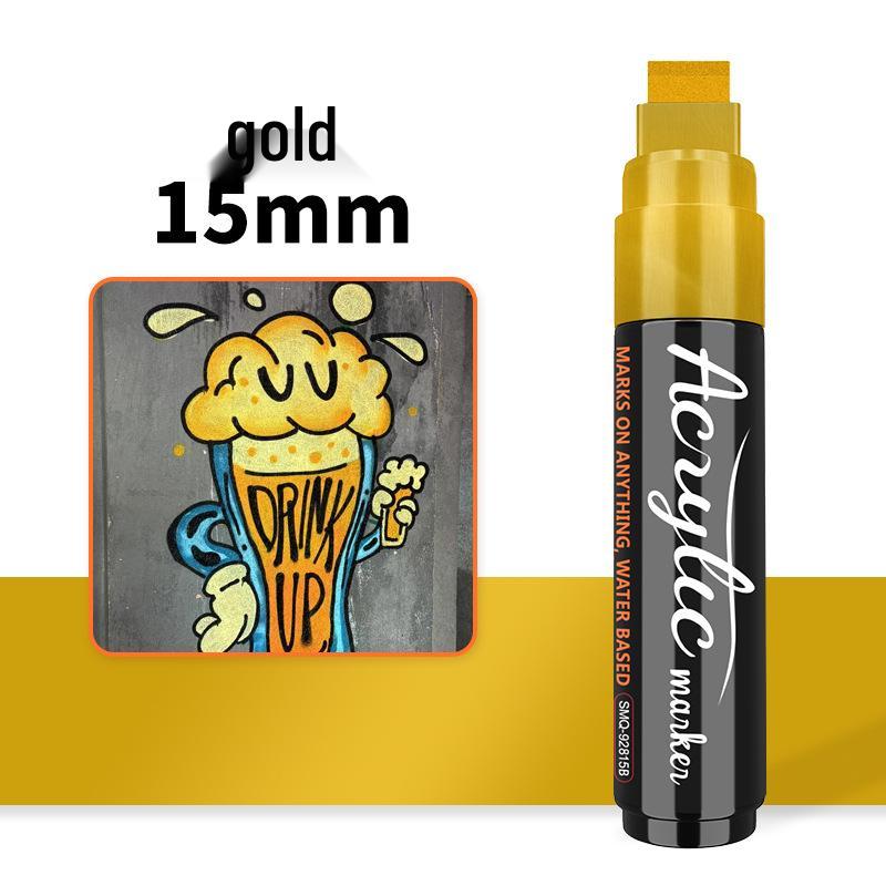 Somich 15MM Large Capacity Acrylic Marker for Posters & Graffiti