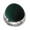 Soft Elastic Design Vintage Pin Cushion Half Ball Shape Metal Base Pin Cushion  For Quilting