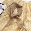 Korean temperament retro lace belt headband long ribbon decorative scarf ins small silk scarf necklace silk scarf women