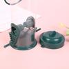 Dangling Bird Feeder Squirrel Proof Bird Food Container PP Bird Food Dispenser Container Tubular Bird Feeders for Pet Supplies