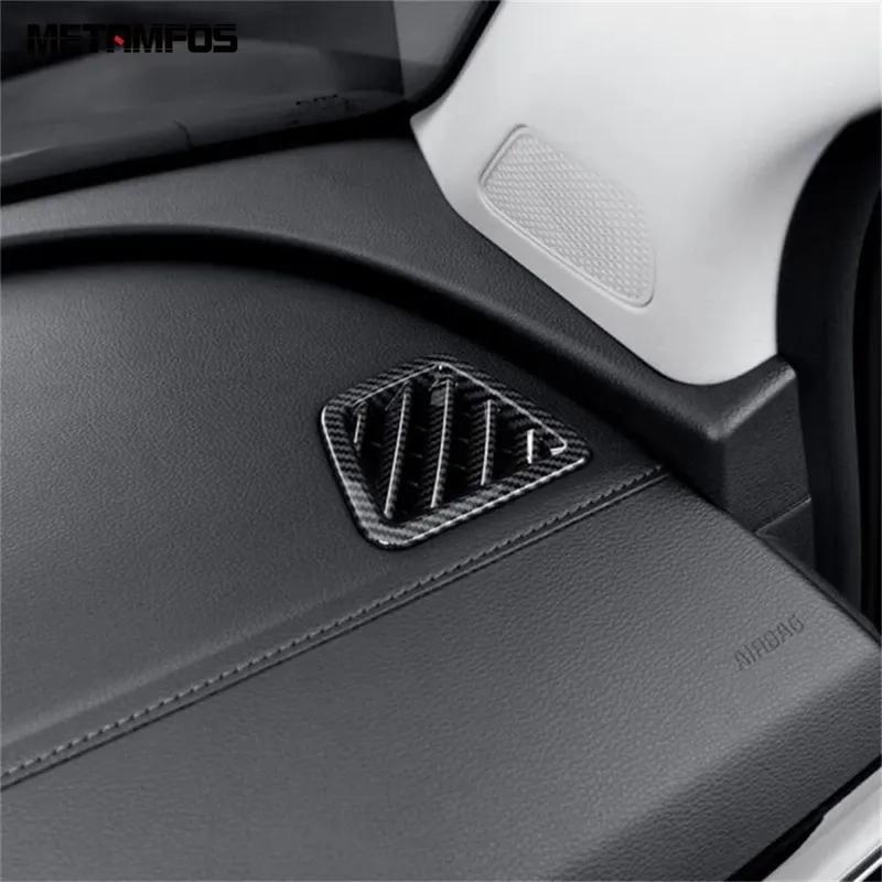 Front Air Conditioner Vent Outlet Cover Trim For Kia Sportage NQ5    2024 Carbon Fiber Frame Interior Accessories