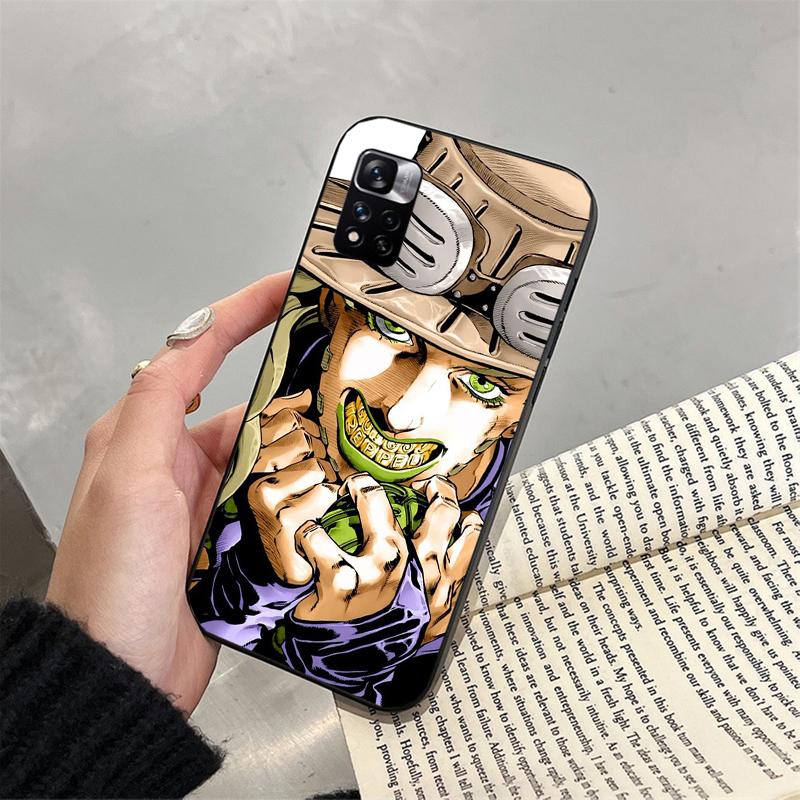 Jotaro Anime jojo's bizarre adventure Phone Case For Xiaomi Redmi note 14 Pro 14 13 12 11 10 Pro 14S 12S 11S Redmi 14C 13C 10