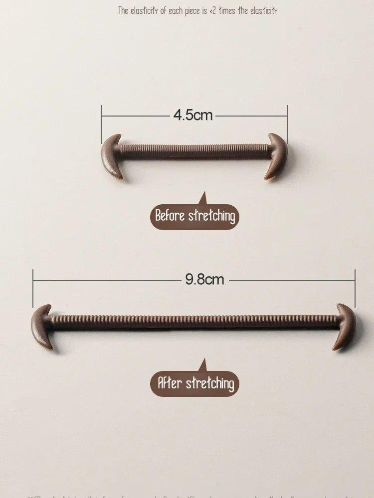 12Pcs Silicone Shoelaces Men No Tie Shoelaces Elastic Laces Sneakers Kids Adult Round Leather Shoelace Rubber Bands for Shoes