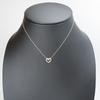 Used TIFFANY&Co. Necklace Silver925/K18 Yellow Gold 2.9g Silver Yellow Gold Heart
