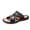 Mens Beach Sandals Open Toe Non-slip Men Slippers Classic Two Uses Male Thick-soled Summer Outdoor Shoes
