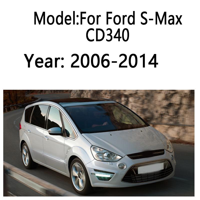 For Ford S-Max S Max SMax CD340 2006 2007-2014 Window Door Visor Vent Awning Sun Rain Wind Guard Cover Deflector Car Accessories
