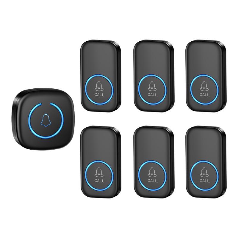 Smart Wireless Doorbell for Home, Long-Range Remote Bell, Elderly Call Button, Office Chime