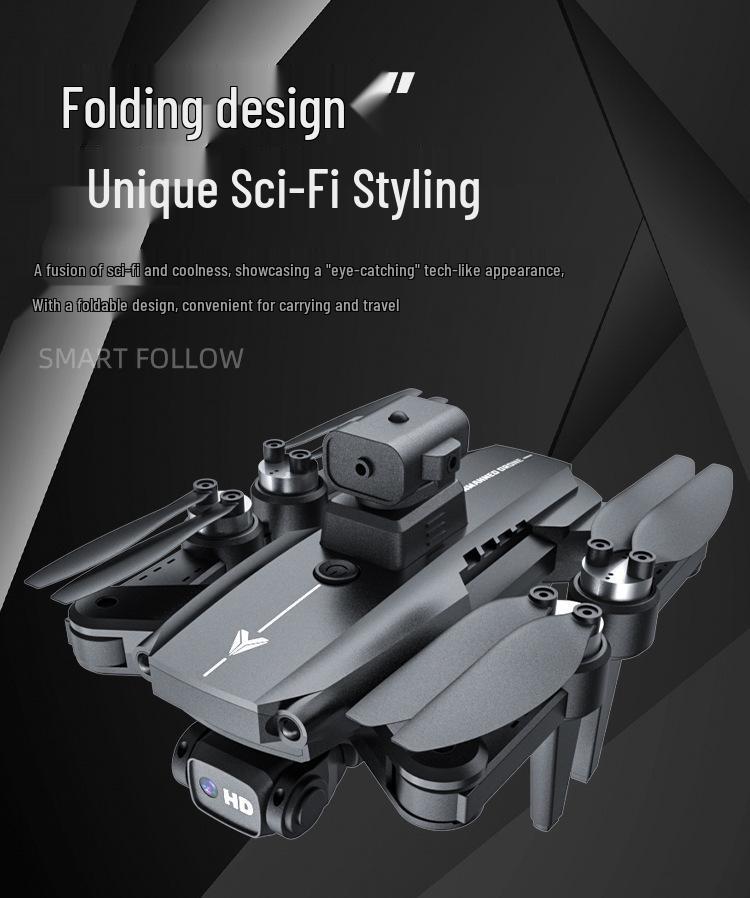 Brushless 8K HD Quadcopter with Long Battery Life and Optical Flow Positioning