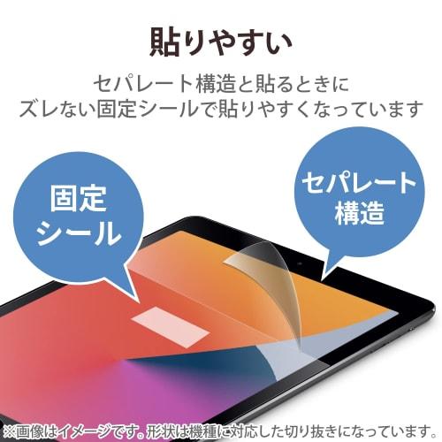 ELECOM iPad 10.9 10th Generation (2022 Model) Protective Film Paper Texture Kent Paper Type Paper-like Drawing Feel TB-A22RFLAPLLG