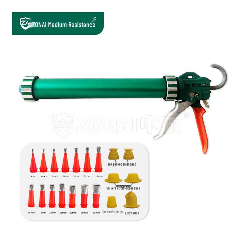 Zhongnai 15-inch Heavy-Duty Aluminum Caulking Gun