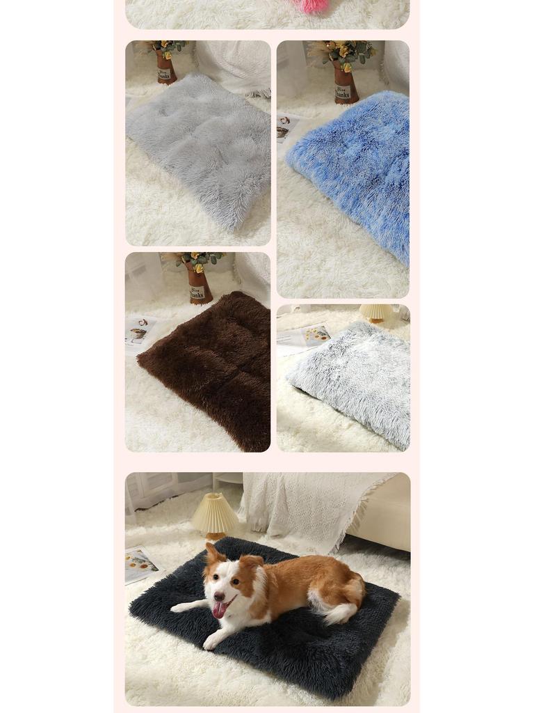 Plush Winter Pet Bed - Warm, Comfortable Cushion for Dogs & Cats