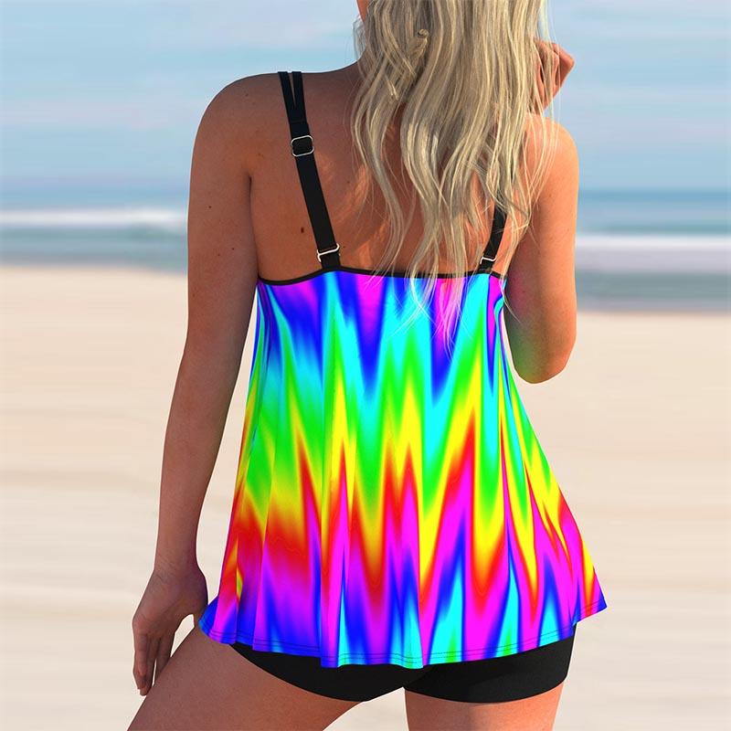 💰Koop Womens Two Pieces Swimsuit Swimwear Bathing Suit High Waist