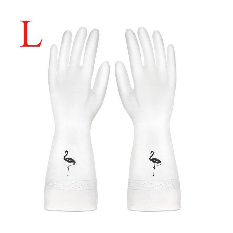 Waterproof Housework Cleaning Gloves Kitchen Cleaning Latex Laundry Dishwashing Gloves Wear Resistant Rubber Gloves