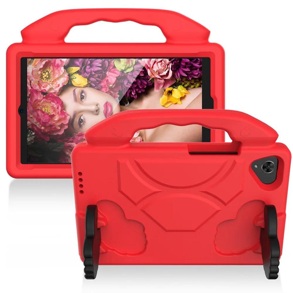 Kids Safe EVA Stand Case For Samsung Galaxy Tab A7 Lite 8.7 SM-T220 T225 T220 SM-T225 8.7inch Handle Childs Tablet Cover