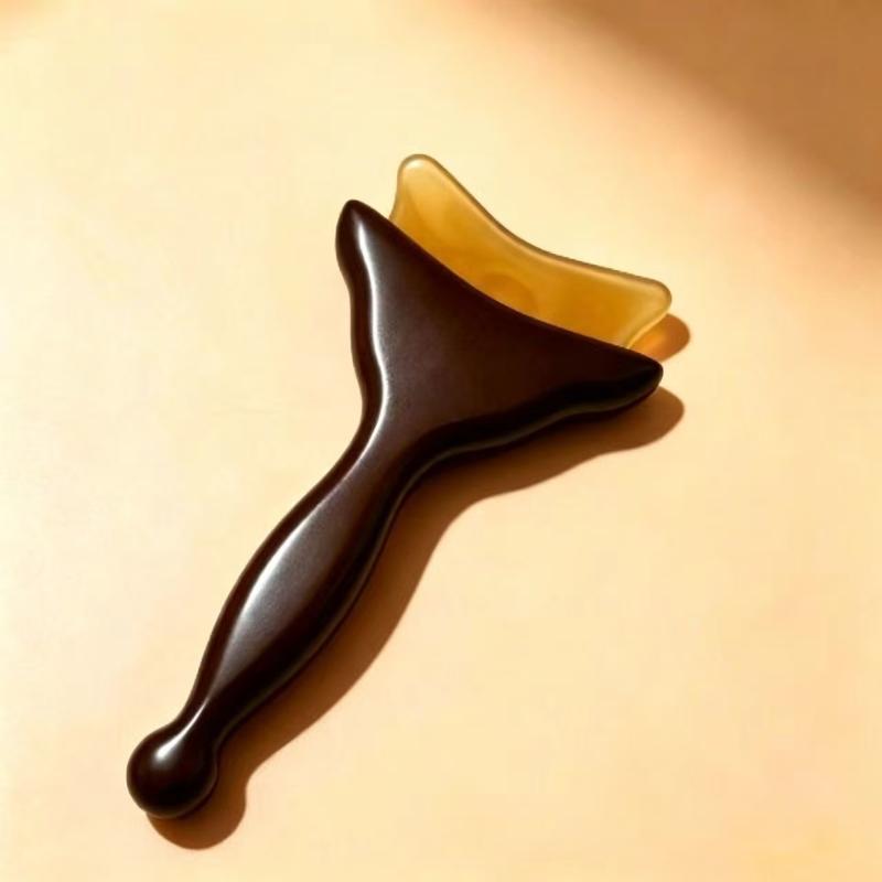 Sandalwood Facial Massage Tools Scraping Board Acupoint Neck Face Massager Facial Lifting Wrinkle Remover Beauty Skin Care Tools