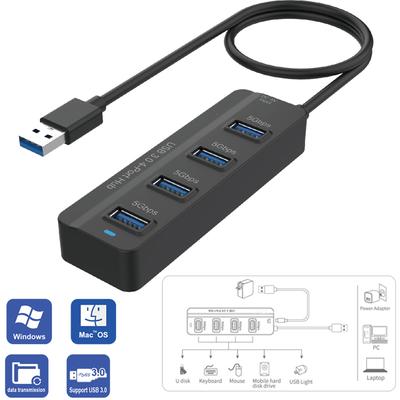 Plug and Play 5Gbps Game USB3.0 HUB Dockingstation 4 in 1 Verlängerungskabel Multifunktions-Docking Splitter Box Splitter Adapter USB 3.0 Adapter Konverter