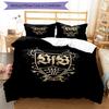 Vfb Fc Crest Printed Pattern Duvet Cover Set – includes 1 duvet cover and 2 matching pillowcases Bedroom decor Christmas gifts