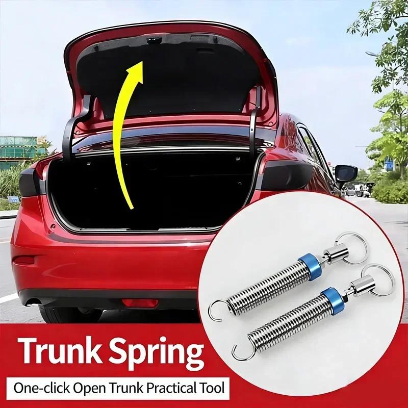 Kit de vérins de coffre de voiture automatiques réglables avec ressort pour SUV Sedan Hatchback Installation facile