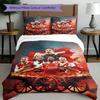 3pcs Duvet Cover Set (1*Duvet Cover + 2*Pillowcase, Without Core),Arsenal F.C Print Bedding Set, Bedroom Decor, All‑Season, Birthday Gift