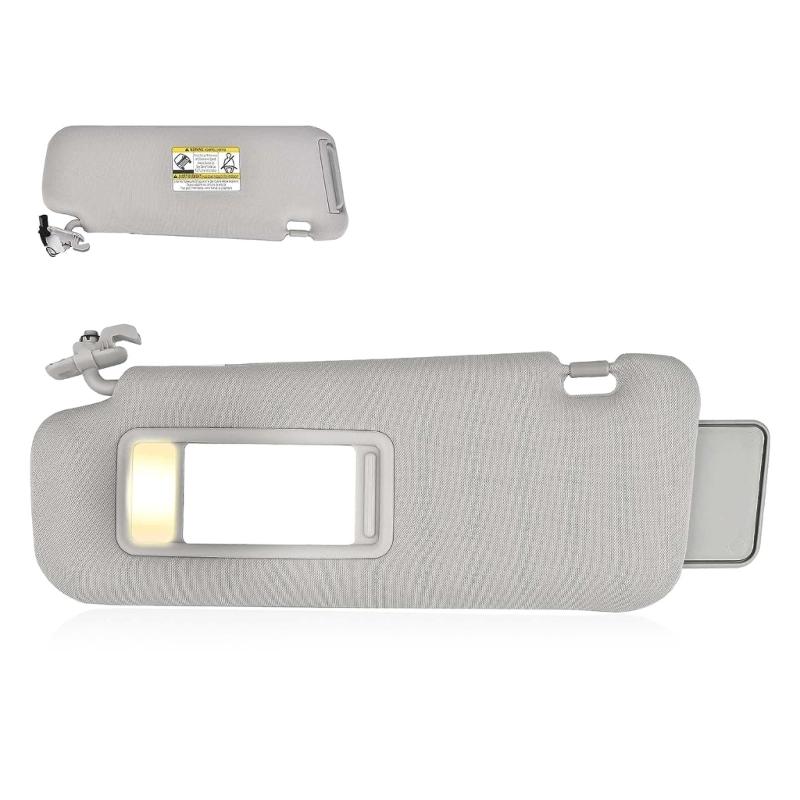 Left Driver Side SunVisor for CX-9 2010-2015 TDY169320 Sunvisor Sunshield Auto Interior Accessories Repair Part Gray