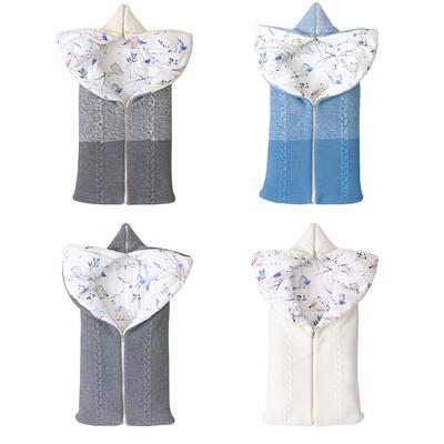 Newborn Pram Favor Warm Knitting Sleeping Bag Baby Soft Outdoor Sleep Blankets