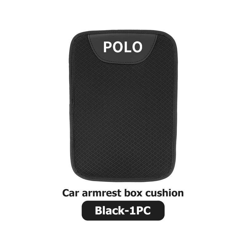 W139-W129Car Styling Armrest Mat Center Console Arm Rest Protector Cushion For Volkswagen VW Tiguan CC Jetta Polo Golf 4 5 6 Passat B5 B6