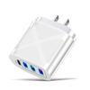 Mobile Phone Charging Head Fireproof Material 3.1A Multi-port 3USB+PD Type-c Mobile Phone Charger