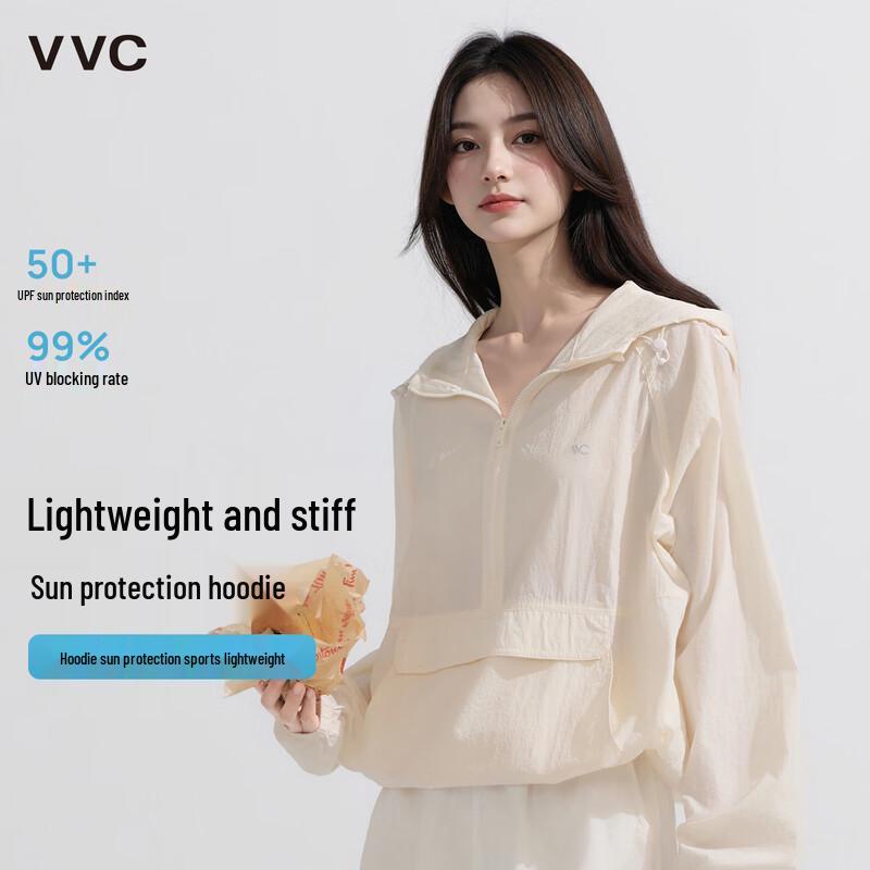 VVC Women s Hooded UV Protection Sun Jacket L