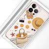 Case for iPhone 17 Pro Max 15 11 16 12 Mini 14 Plus 13 Pro 7 8 XR XS Max Air Soft Phone Cover Beach Travel