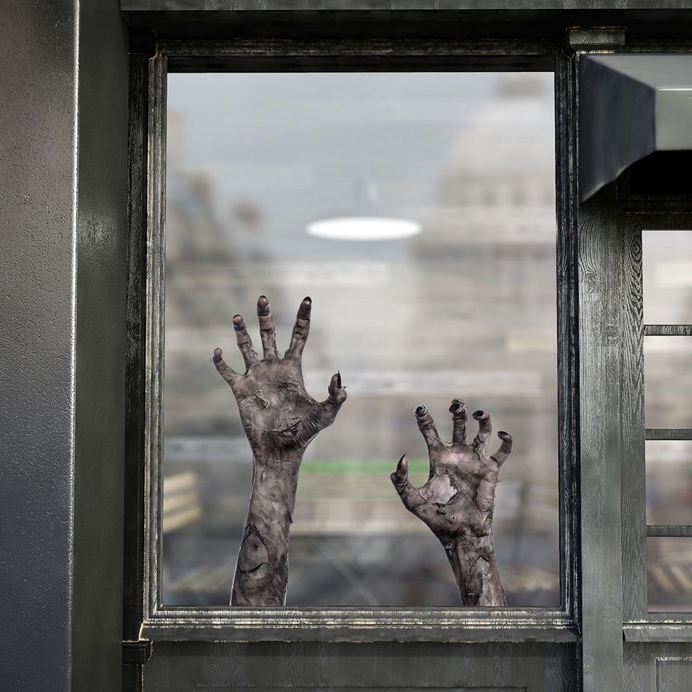 BOENTA Wandtatoo Geisteraufkleber Halloween Deko Horror Kreative Ghost Hand Zombie Horror Glasfenster Wohnzimmer Schlafzimmer Wandaufkleber 2 BOENTA Wandtatoo Geisteraufkleber Halloween Deko Horror Kreative Ghost Hand Zombie Horror Glasfenster Wohnzimmer Schlafzimmer Wandaufkleber 2