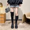 New Style of Thick-soled Boots and Women's Shoes with Long Heels and Thick Heels