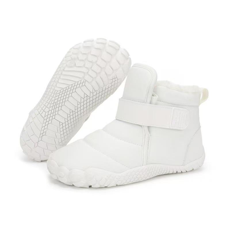 

Children s High-Top Winter Snow Boots with Fleece Lining and Non-Slip Soles for Boys and Girls 29 білий