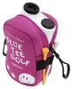 Blue Tee Golf Stretch Pouch AC009 and Multi-Purpose [Stores balls, rangefinders, more!] (Pink)