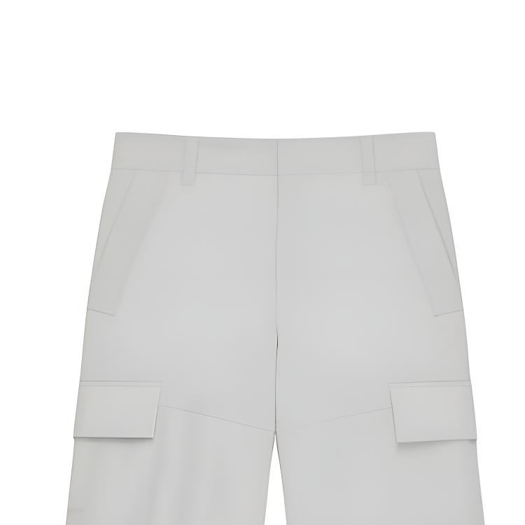 Givenchy Casual Shorts Men's Light Gray Moderate BM516B13PY-057
