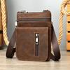 Hot Selling Crazy Horse Leather Men's Small Bag Retro Leisure High End Crossbody Wholesale
