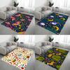 Living Room Floor Mat Cute Fairy Tale Animal Design Floor Mat Washable Non-slip Kitchen Carpet Door Mat