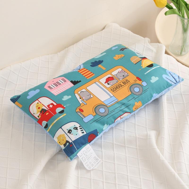 Class A Full Cotton Doudou Velvet Cartoon Small Pillow Kindergarten Students and Children Doudou Pillow Core Cervical Vertebrae Pillow Can Be Removed