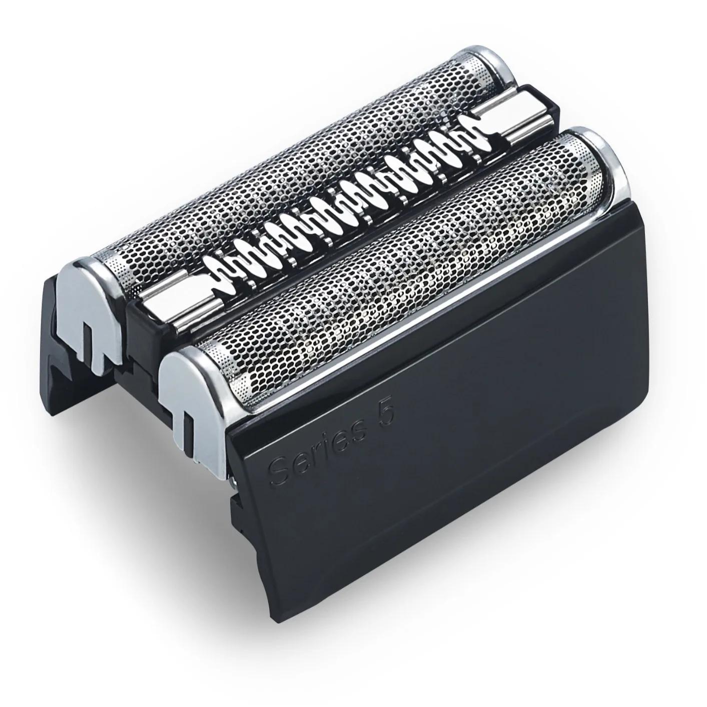 

52B 52S Запасная электрическая бритва для Braun Series 5 Запасная головка для бритвы Braun 5020S, 5030S, 5040S, 5050S, 5070S, 5090CC чёрный