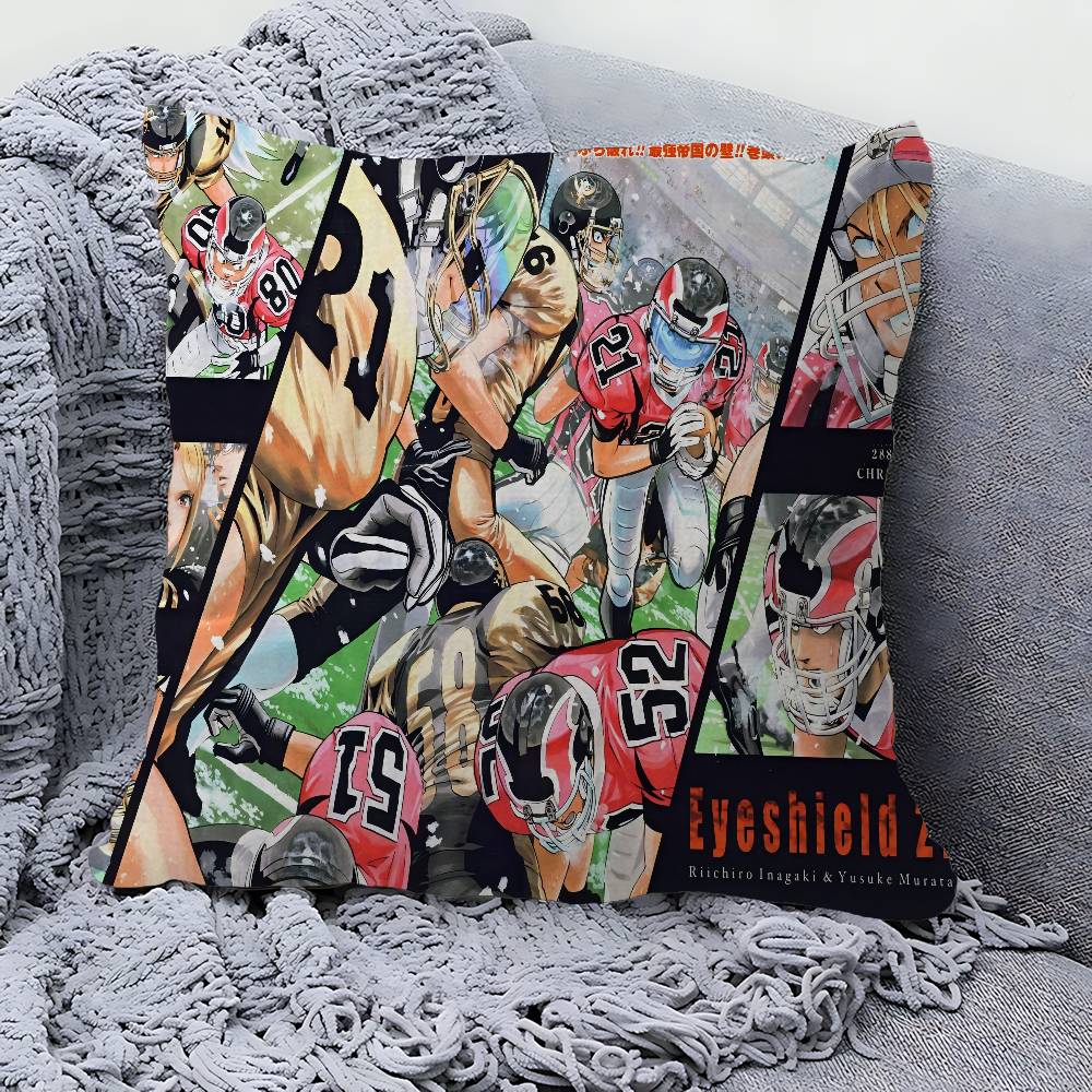 Eyeshield 21 Pillow Gifts Home Office Furnishings Bedroom Sofa Car Cushion Cover Case 45x45cm
