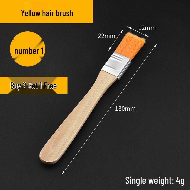 Soft Nylon Bristle Industrial Cleaning and Dusting Brush - No Trace, Wool, and Latex Paint Brush